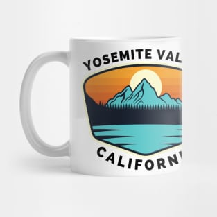 Yosemite Valley Ski Snowboard Mountain California Yosemite - Yosemite Valley California - Travel Mug